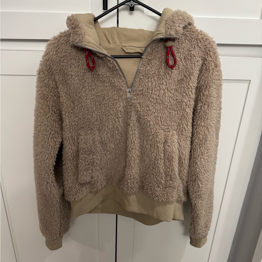 Lululemon Athletica Oh So Sherpa Half Zip Hoodie